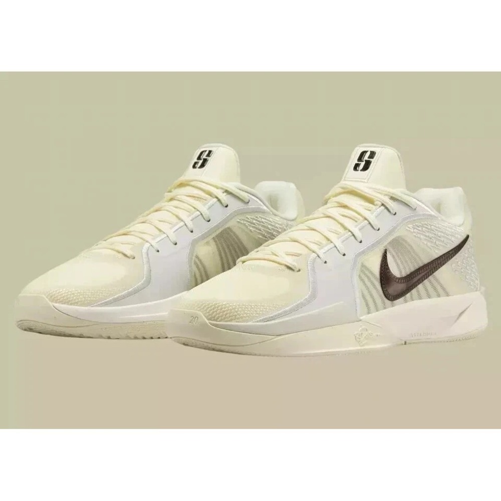 Nike Sabrina 2 Basketball Shoes Coconut Milk/Baroque Brown FQ2174-102 W11/M9.5